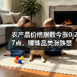 农产品价格行情大起底:肉类蔬菜涨跌全解析-辰飞雨畜牧机械 农产品价格指数今涨0.27点,哪些品类涨跌显著?(图4)