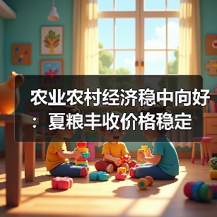 农业农村经济稳中向好:夏粮丰收价格稳定 农业农村经济稳中向好:夏粮丰收价格稳定(图1)
