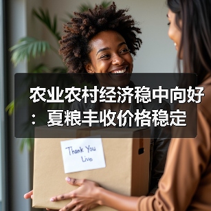 农业农村经济稳中向好:夏粮丰收价格稳定 农业农村经济稳中向好:夏粮丰收价格稳定(图3)