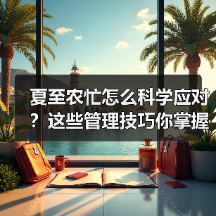 夏至农忙怎么科学应对?这些管理技巧你掌握了吗? 夏至农忙怎么科学应对?这些管理技巧你掌握了吗?(图1)
