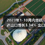 2023年1-10月内燃机进出口增长3.34% 出口增速超进口 2023年1-10月内燃机进出口增长3.34% 出口增速超进口(图4)
