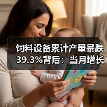 饲料设备累计产量暴跌39.3%背后:当月增长43.8%的矛盾信号 饲料设备累计产量暴跌39.3%背后:当月增长43.8%的矛盾信号(图2)