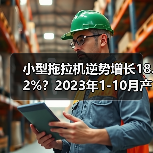 小型拖拉机逆势增长18.2%?2023年1-10月产量数据揭秘 小型拖拉机逆势增长18.2%?2023年1-10月产量数据揭秘(图4)