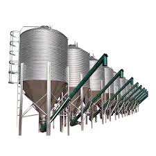 养猪设备自动饲喂料线系统的原理及组成